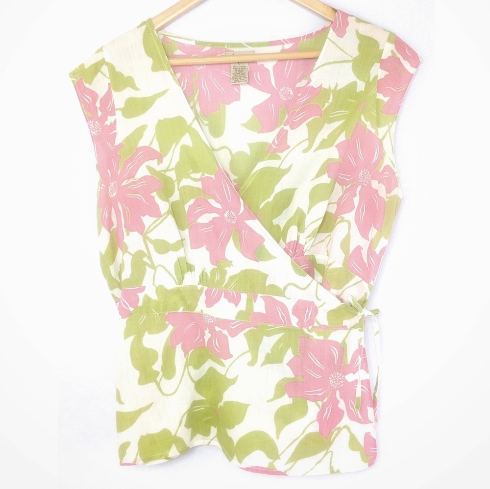 COPY - Elevenses Women's Wrap Around Top Size L